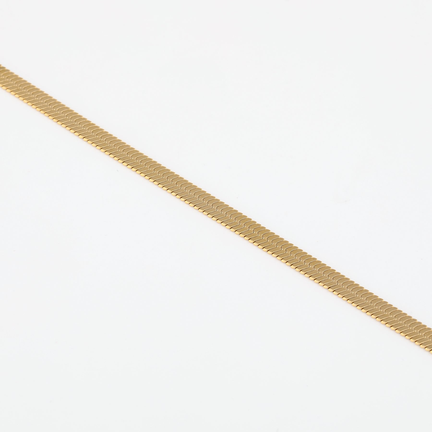 Herringbone Bracelet - 4mm | Bracelets by DORADO