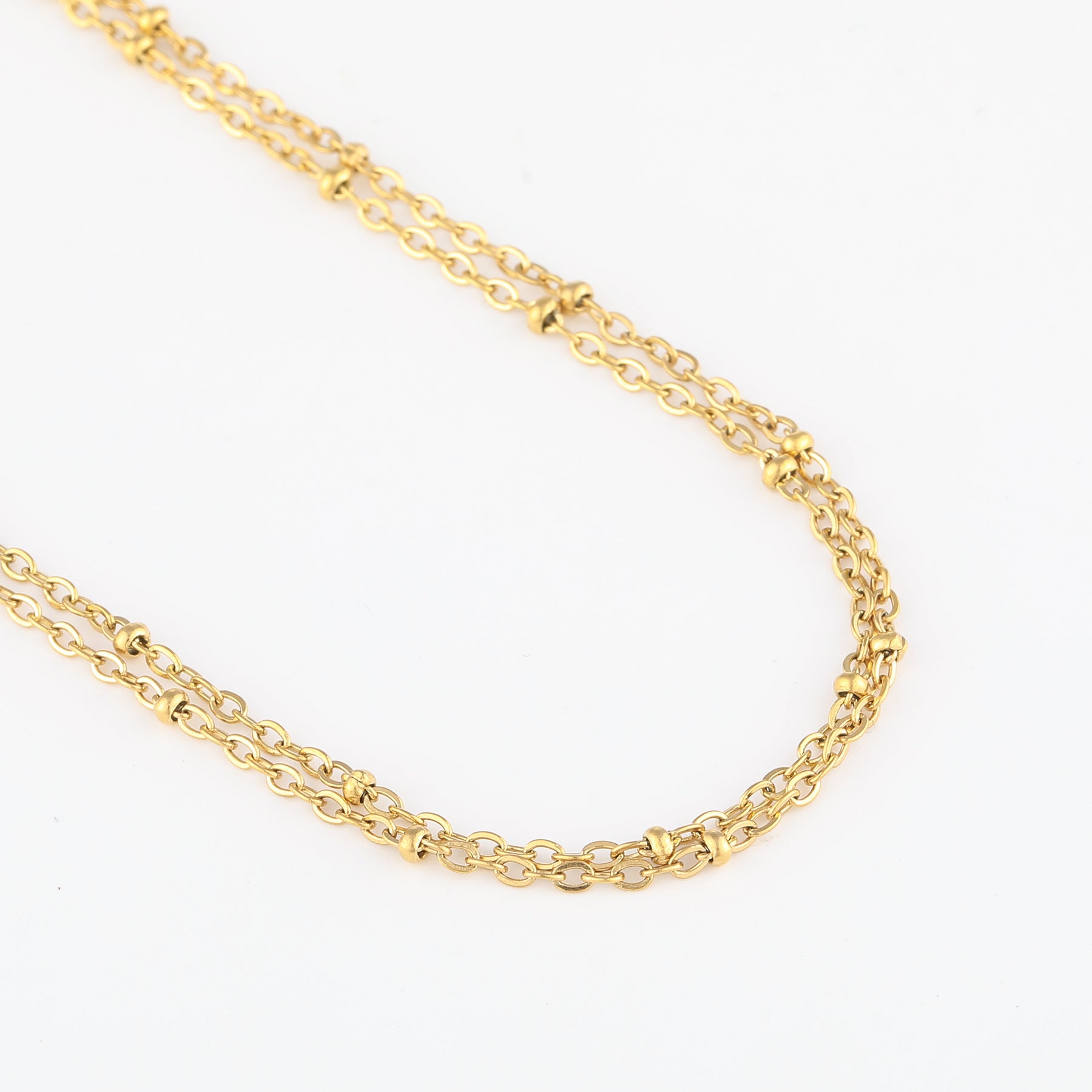 Double Satellite Chain Bracelet | Bracelets by DORADO