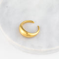 Slim Bold Dome Ring