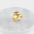 Crossover Dome Ring