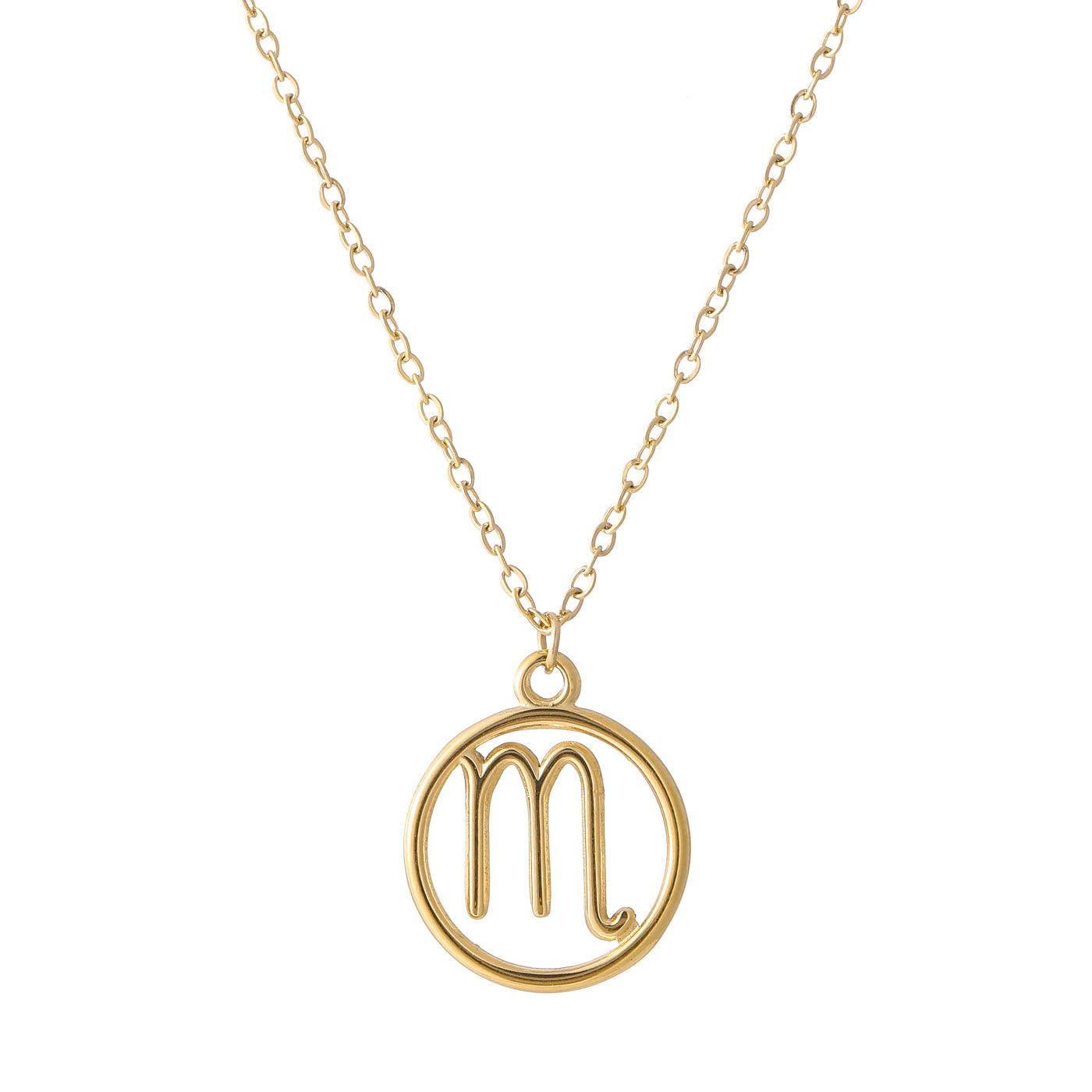Zodiac Sign Pendant Necklace | Necklaces by DORADO
