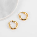 Bold Tube Hoop Earrings