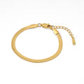 Herringbone Bracelet - 4mm | Bracelets by DORADO