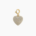 Iced Bubble Heart Charm | Charms by DORADO