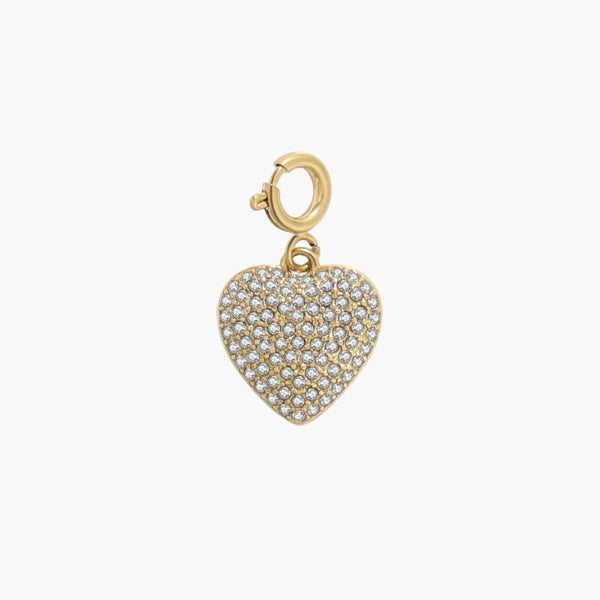 Iced Bubble Heart Charm | Charms by DORADO