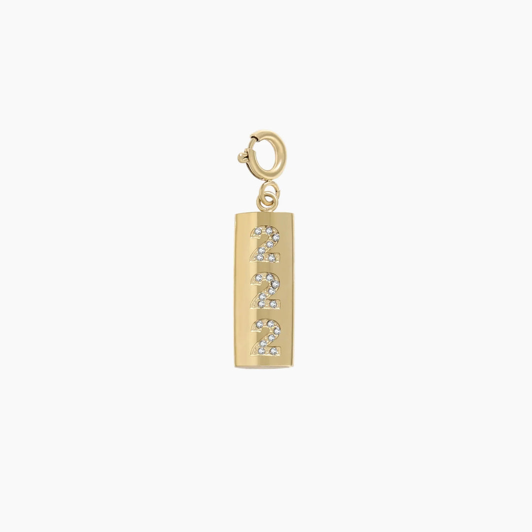 Angel Number Charm | Necklaces by DORADO