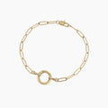 Paperclip Charm Bracelet | Bracelets by DORADO