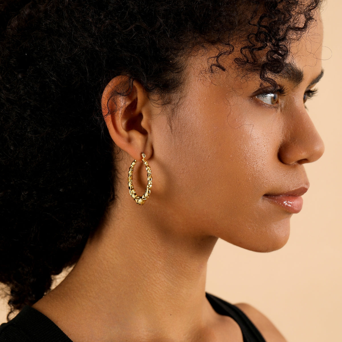 XOXO Hoop Earrings | Earrings by DORADO