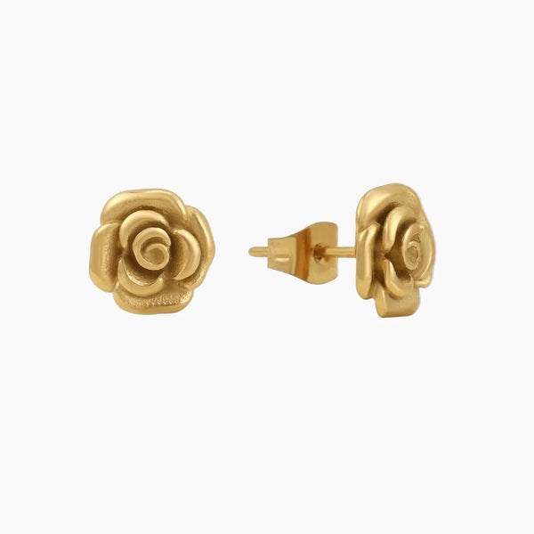 Rose Stud Earrings | Earrings by DORADO
