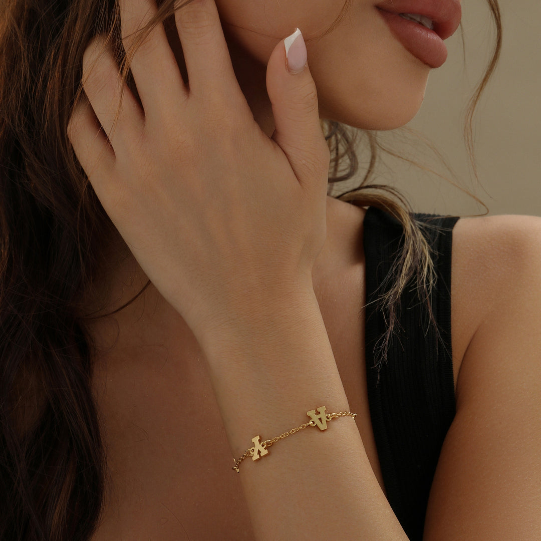 Letters Bracelet | Bracelets by DORADO