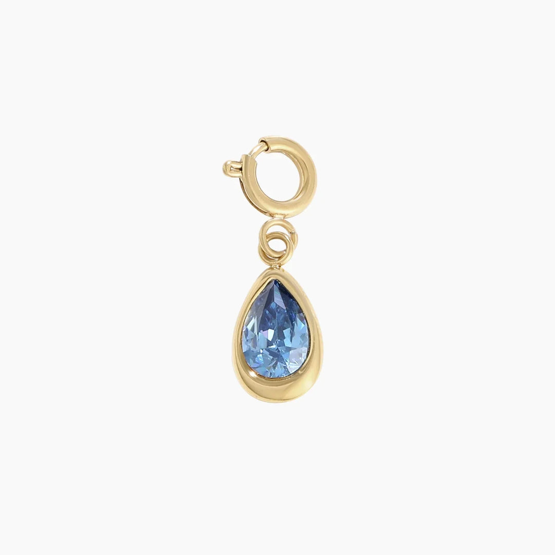 Birthstone Teardrop Charm | Charms by DORADO