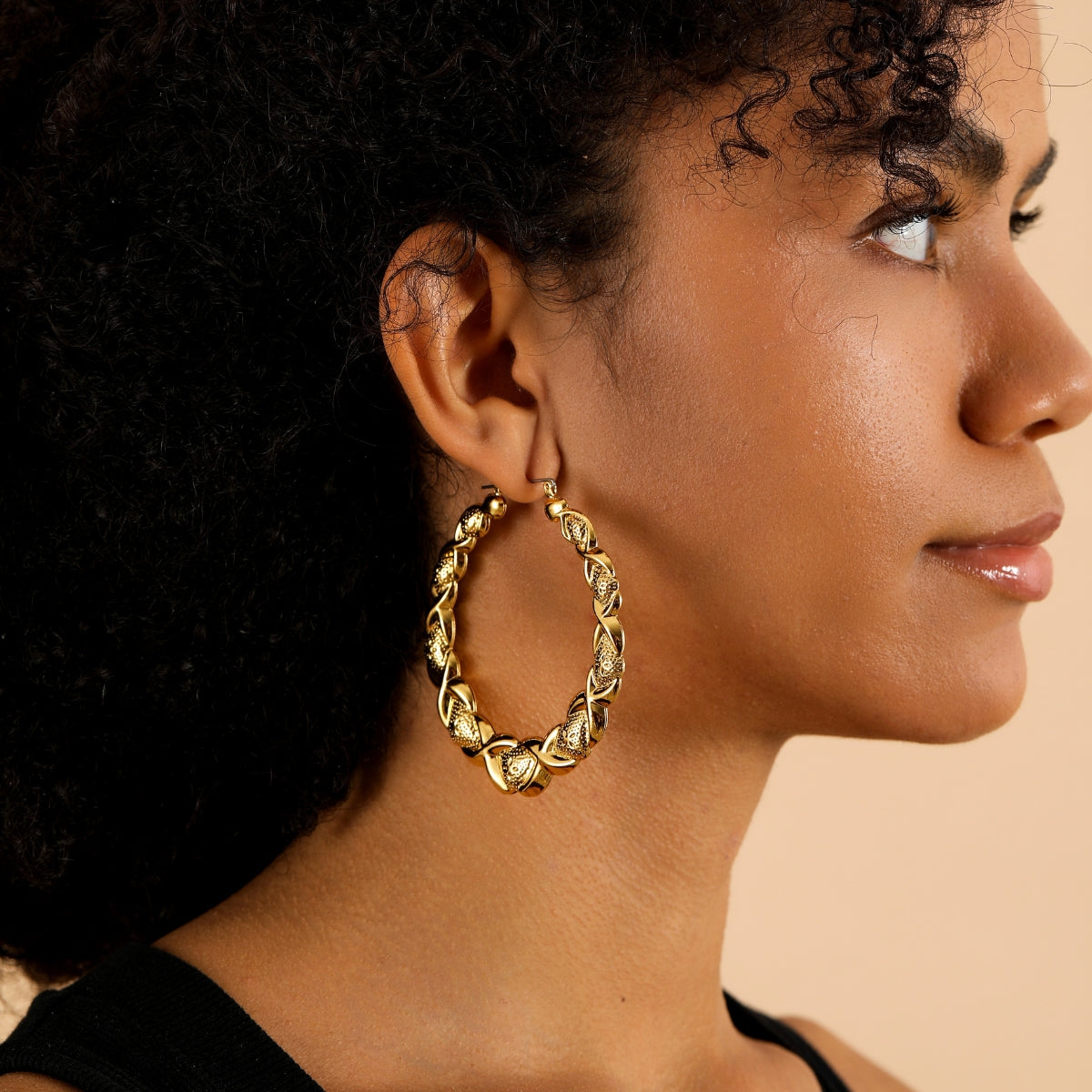 XOXO Hoop Earrings | Earrings by DORADO