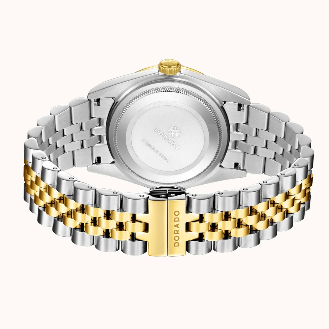 DORADO Two Tone Timeless Watch - Silver