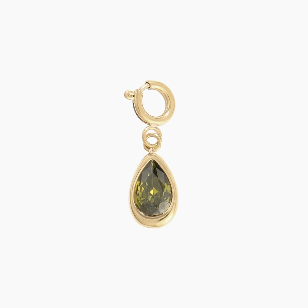 Birthstone Teardrop Charm | Charms by DORADO