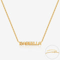 Bubble Letter Name Necklace | Necklaces by DORADO