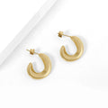 Minimal Twist Earrings | Earrings by DORADO