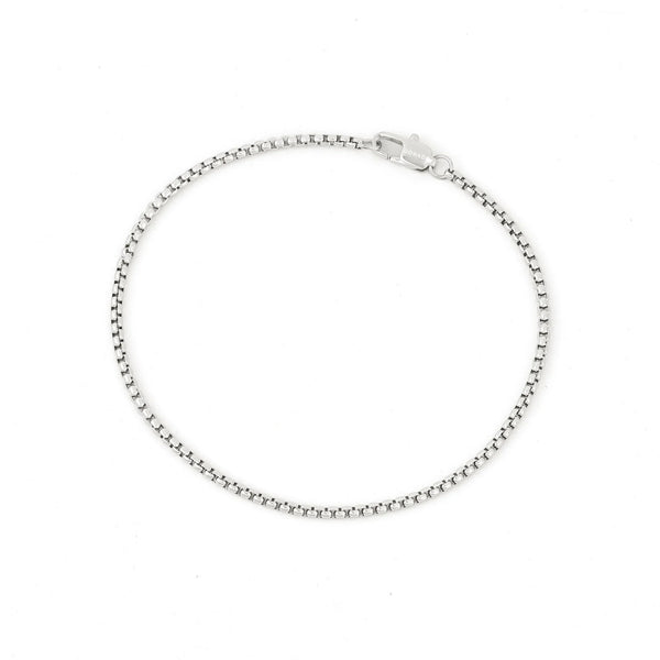 Box Chain Bracelet - 2mm | DORADO