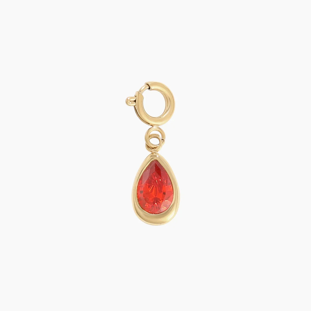 Birthstone Teardrop Charm | Charms by DORADO
