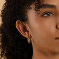 Bold Tube Hoop Earrings