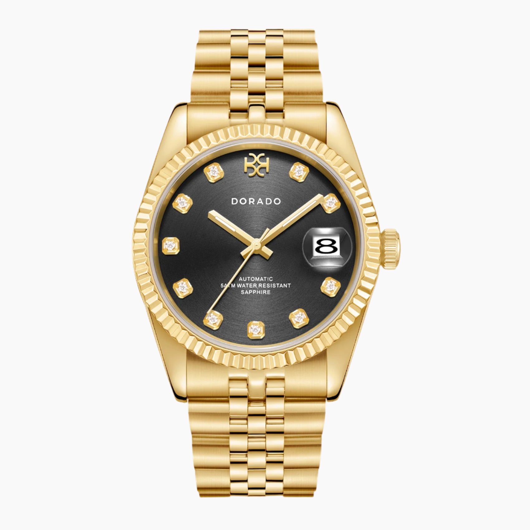 DORADO Gold Timeless Watch - Black | DORADO