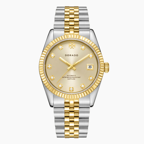 DORADO Two Tone Timeless Watch - Gold | Watch by DORADO