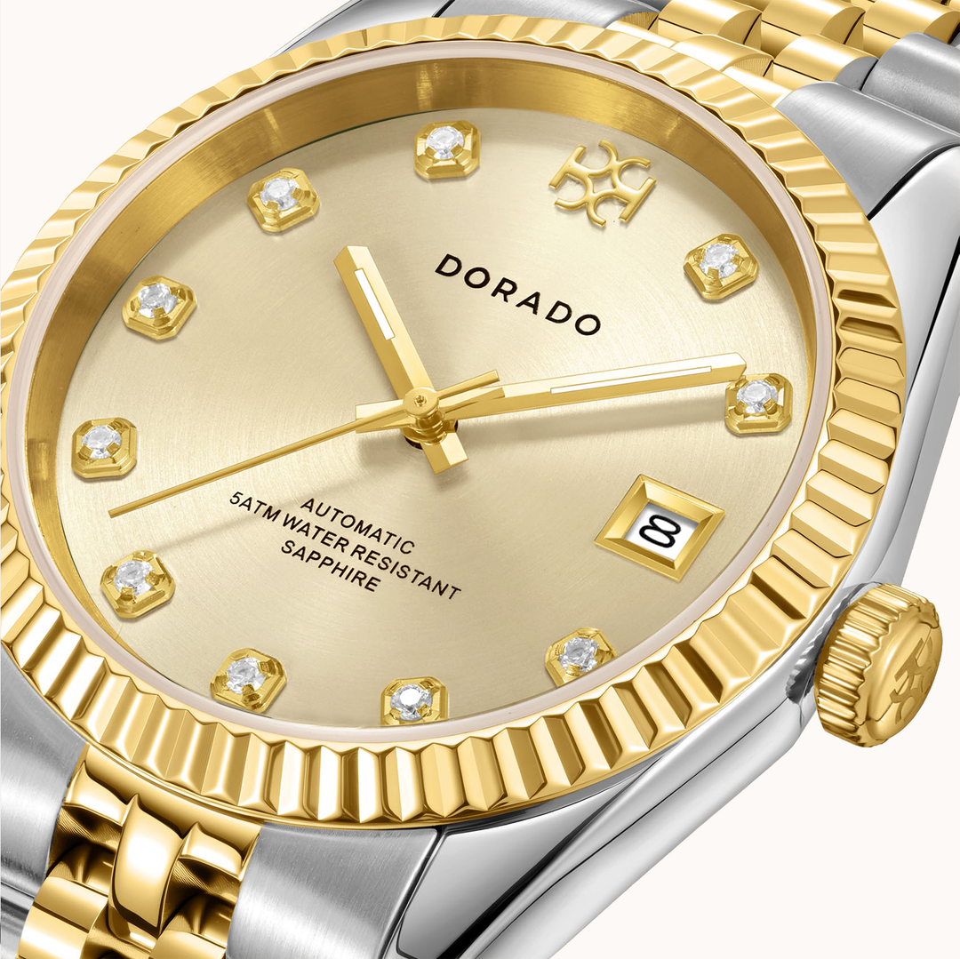 DORADO Two Tone Timeless Watch - Gold | Watch by DORADO