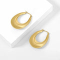 Teardrop Hoop Earrings | Earrings by DORADO