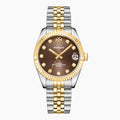 DORADO Two Tone Timeless Watch - Chocolate | Watch by DORADO