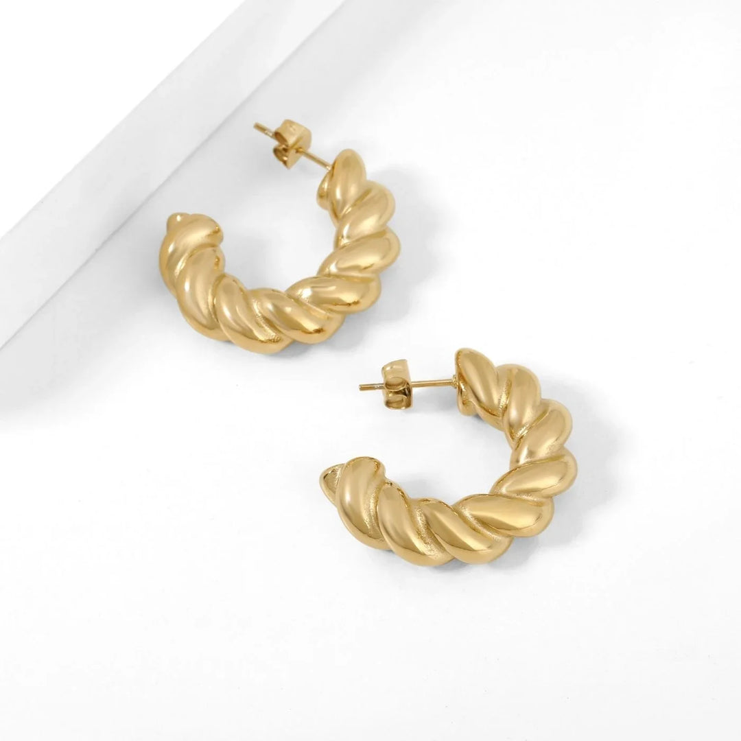 Rope Twist Earrings | Earrings by DORADO