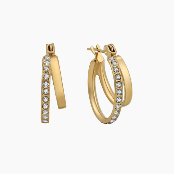 Double Hoop Earrings | Earrings by DORADO