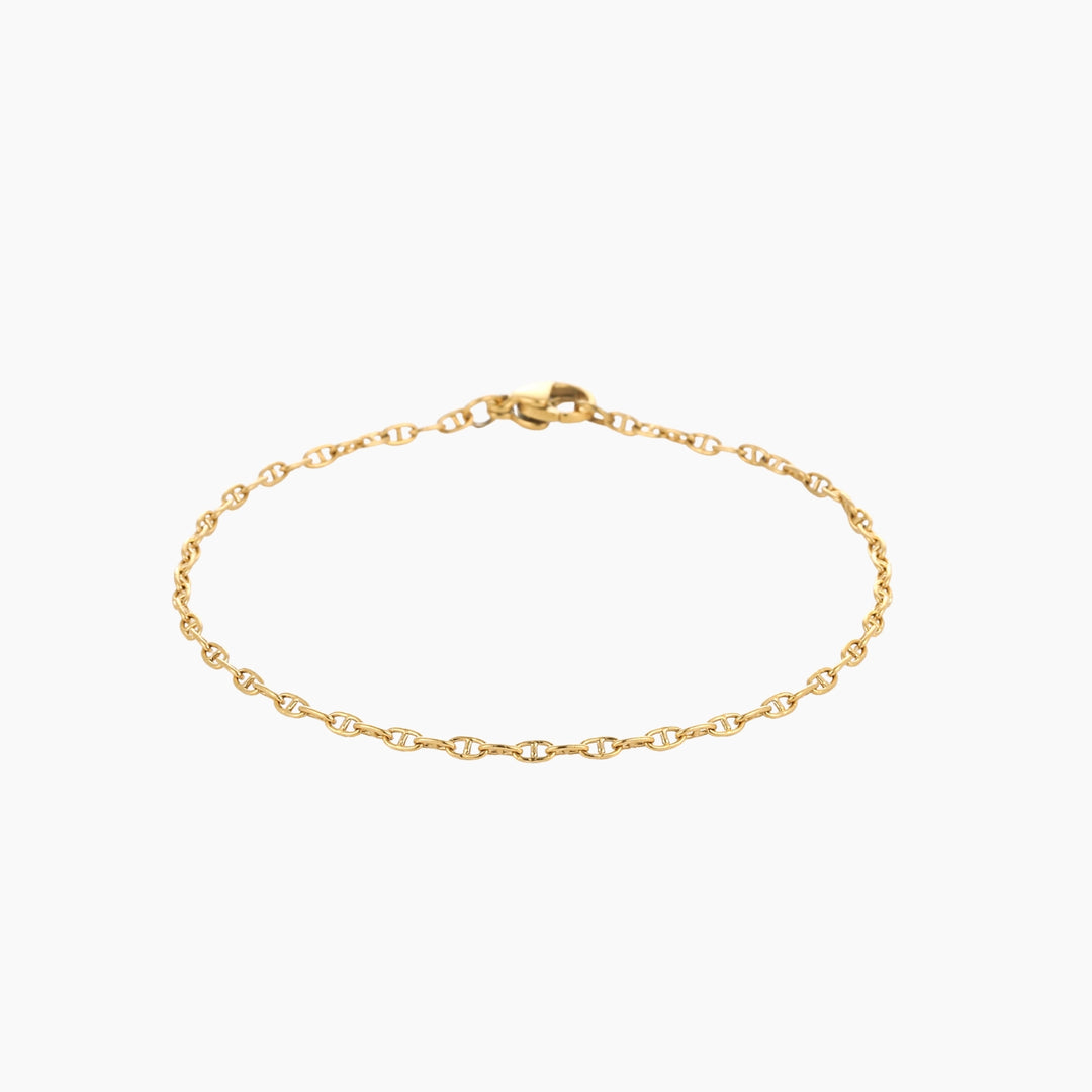 Mariner Chain Bracelet - 2mm | Bracelets by DORADO