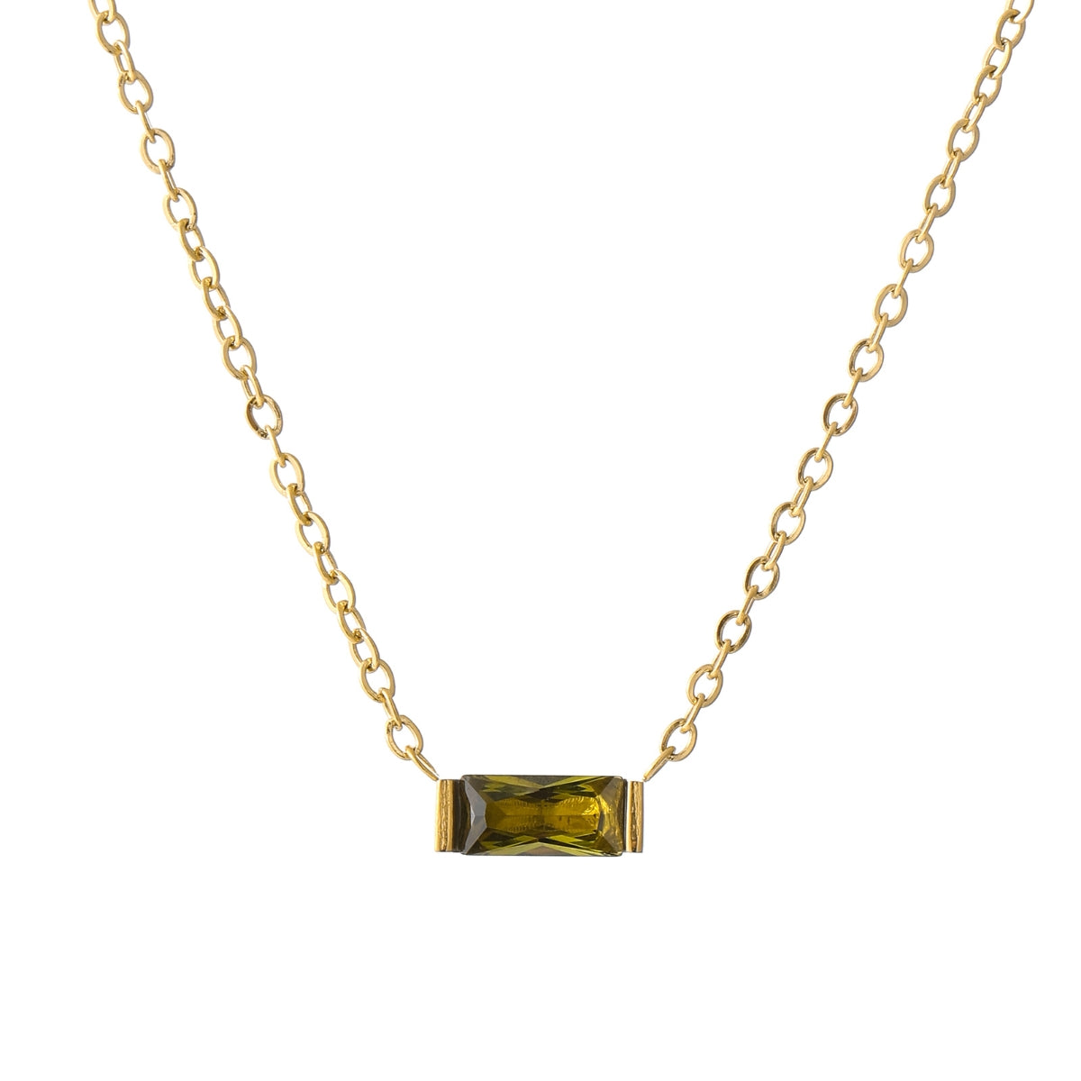 Birthstone Crystal Necklace | Necklaces by DORADO