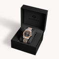 DORADO Rose Two Tone Timeless Watch - Black | Watch by DORADO