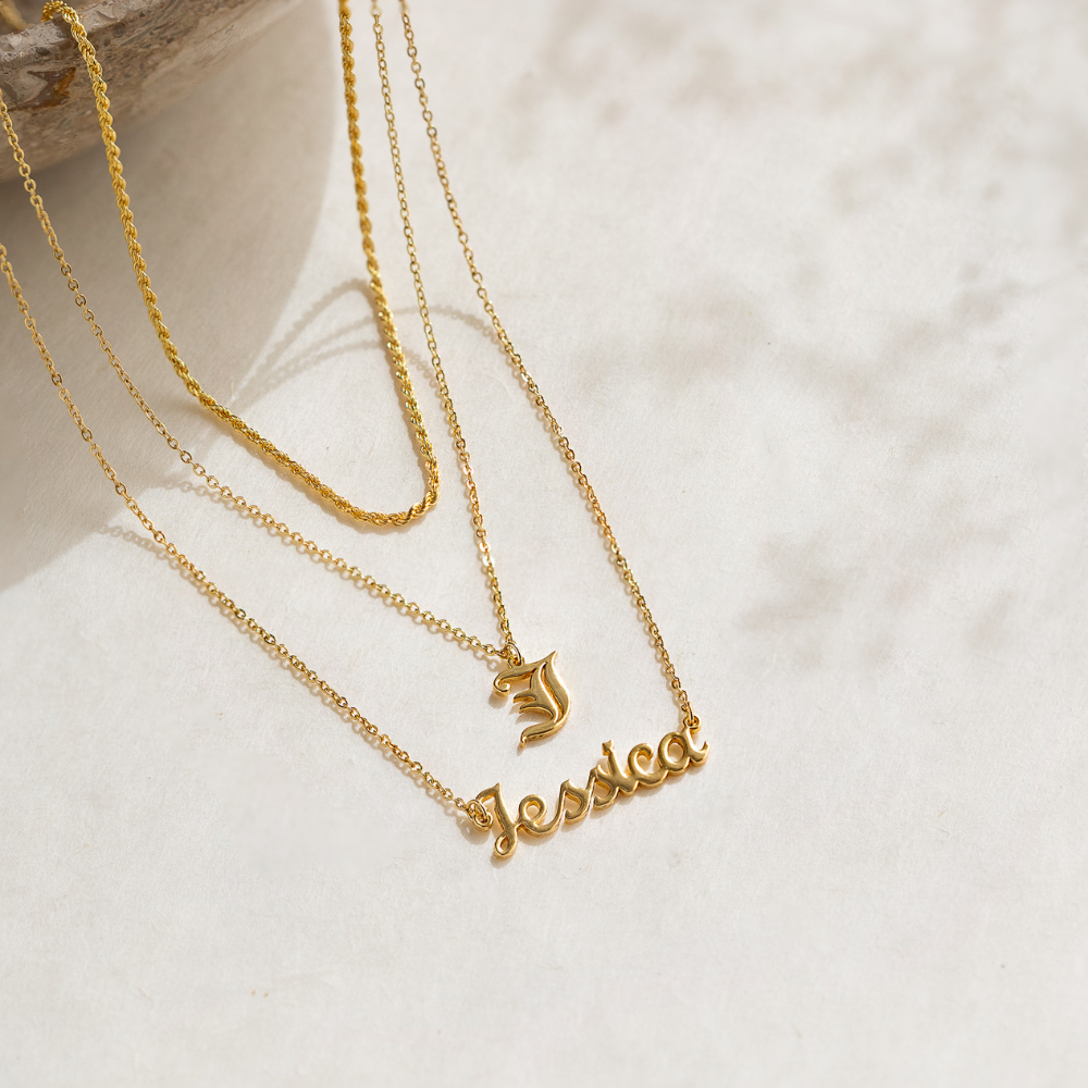 Custom Name Necklace | Necklaces by DORADO