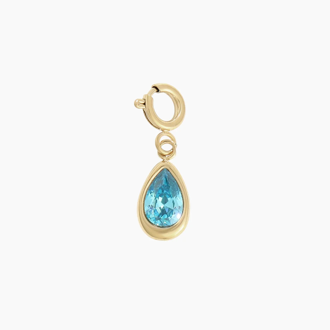 Birthstone Teardrop Charm | Charms by DORADO