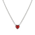 Heart Birthstone Necklace