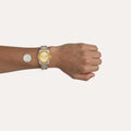 DORADO Two Tone Timeless Watch - Gold w/ SIX9 Markers