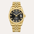 DORADO Gold Timeless Watch - Black