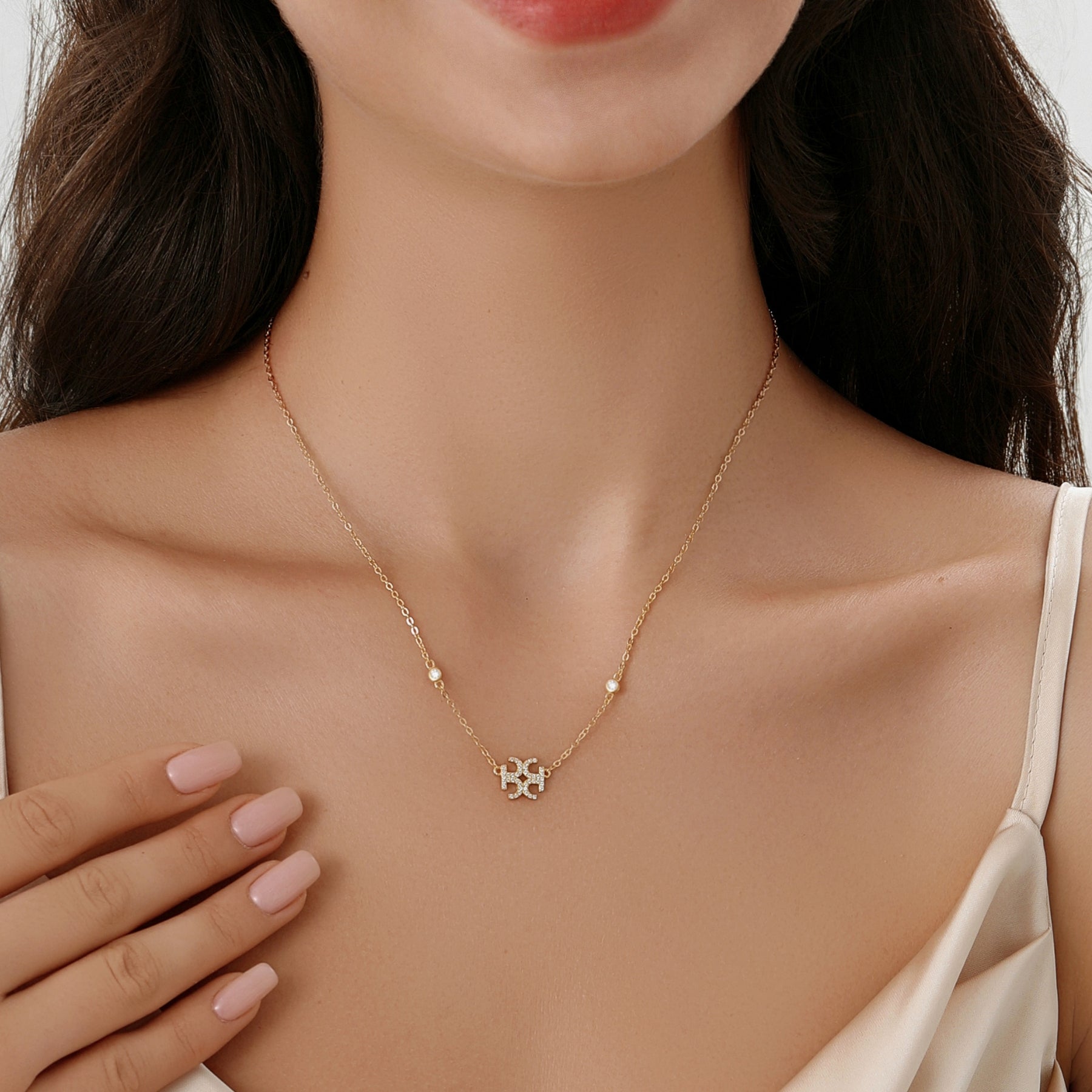 Dorado Moissanite Pendant Necklace | Necklaces by DORADO