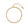 Cuban Link Bracelet - 3mm