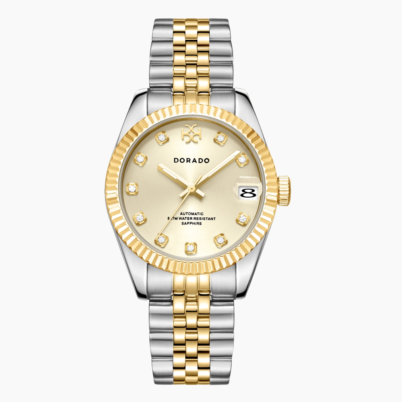 DORADO Two Tone Timeless Watch - Gold | Watch by DORADO