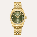 DORADO Gold Timeless Watch - Olive