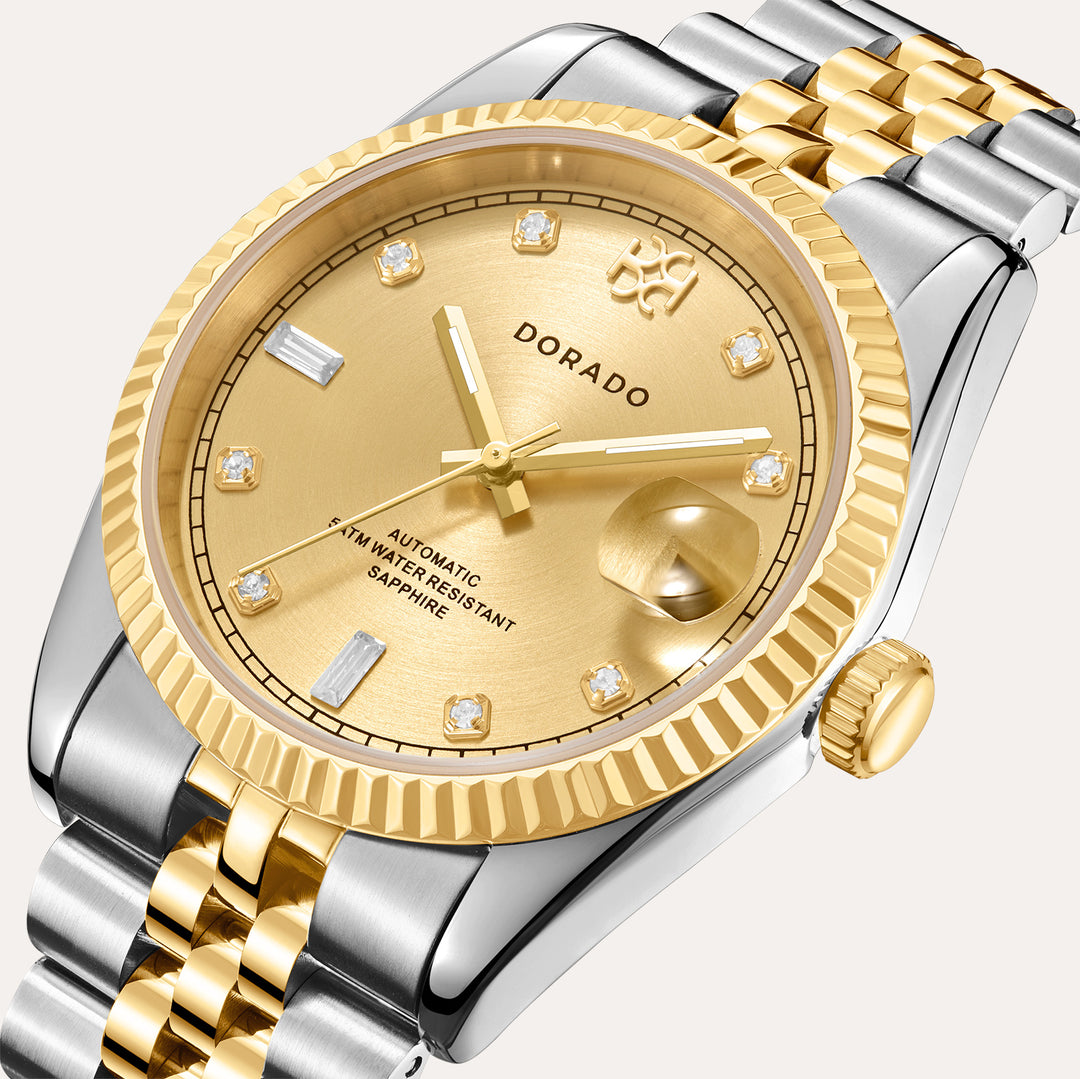 36mm DORADO Two Tone Timeless Watch