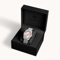 DORADO Iced Silver Timeless Watch - Pink | Watch by DORADO