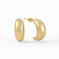 Bold Crescent Stud Earrings | Earrings by DORADO