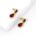 Heirloom Teardrop Stone Earrings | Earrings by DORADO