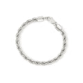 Mens Rope Chain Bracelet - 6mm
