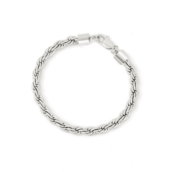 Mens Rope Chain Bracelet - 6mm | DORADO
