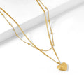 Heirloom Gold Heart Necklace Set | Necklaces by DORADO