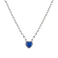 Heart Birthstone Necklace